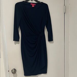 Catherine Malandrino Elegant navy Dress size s excellent condition